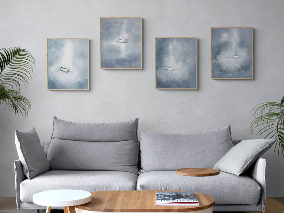 Navigating Life's Storms with Original Art: Find Resilience and Tranquility