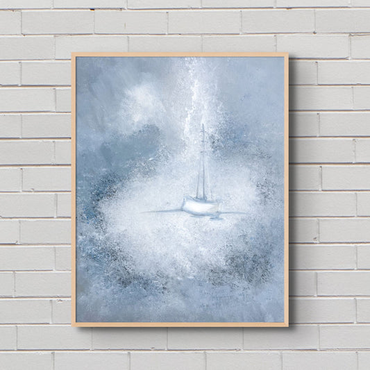 Original Artwork Painting / Artiest Hand Pained / Acrylic Painting / Minimalist Painting / Original Art / Ready to Hang / Only 1 Pec / Stable Heart Vessels Original Art Painting - Style : C (Worldwide Free Shipping)