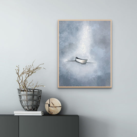 Original Artwork Painting / Artiest Hand Pained / Acrylic Painting / Minimalist Painting / Original Art / Ready to Hang / Only 1 Pec / Stable Heart Vessels Original Art Painting - Style : MA (Worldwide Free Shipping)