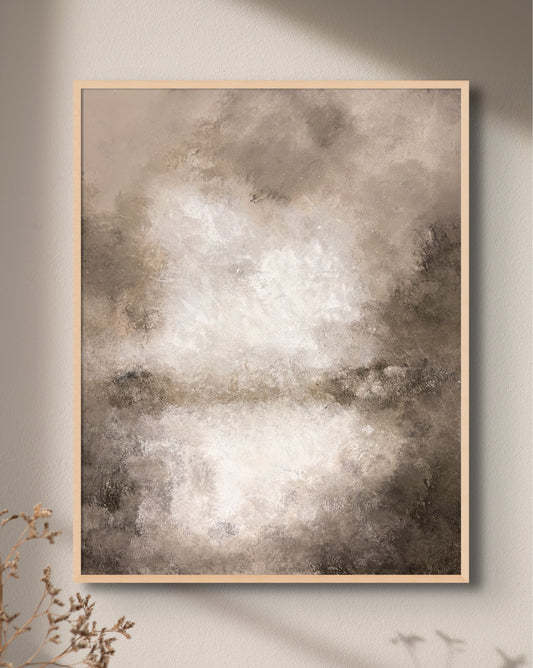 Wabi Sabi Original Art Painting / Japandi Wabi Sabi 侘び寂び Original Art Painting / Artiest Hand Pained / Acrylic Painting / Minimalist Painting / Original Abstract Art Painting / Original Art / Ready to Hang / Only 1 Pec / Worldwide Free Shipping Style E